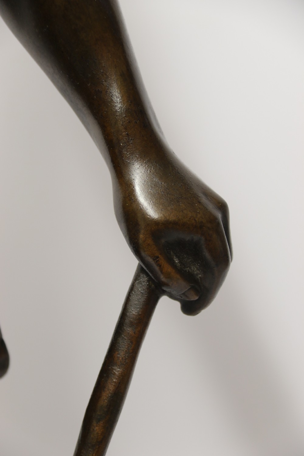 A Fine Large Spelter Study of a Blacksmith by C.H Perron View XII