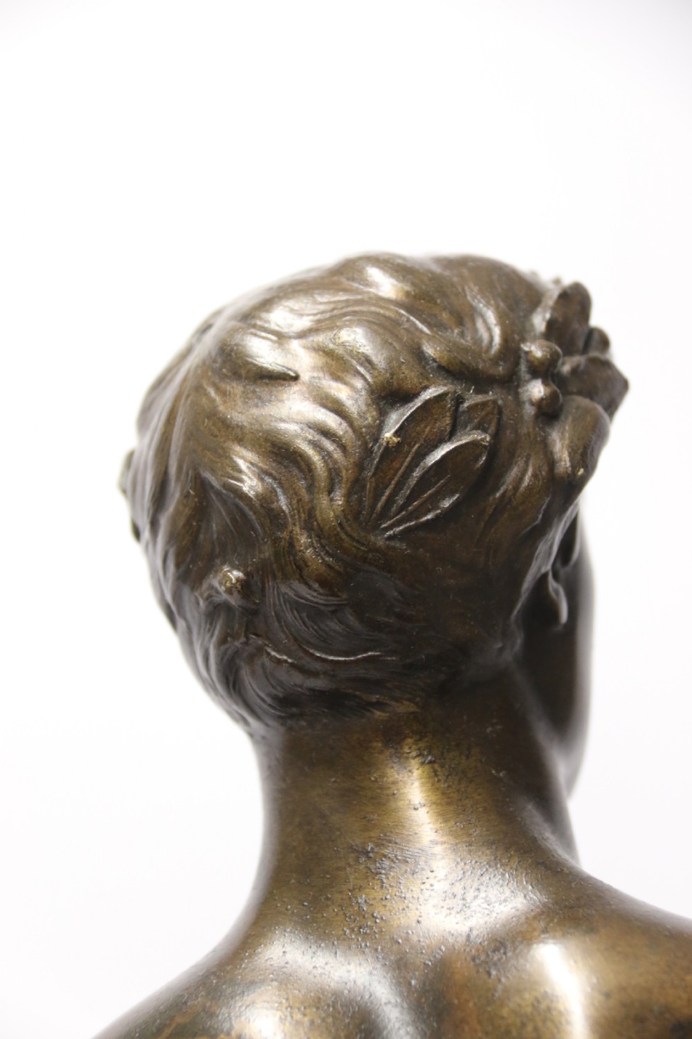 A Fine Large Spelter Study of a Blacksmith by C.H Perron View XIX