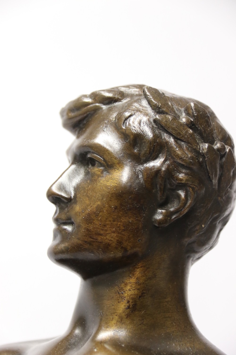 A Fine Large Spelter Study of a Blacksmith by C.H Perron View XX