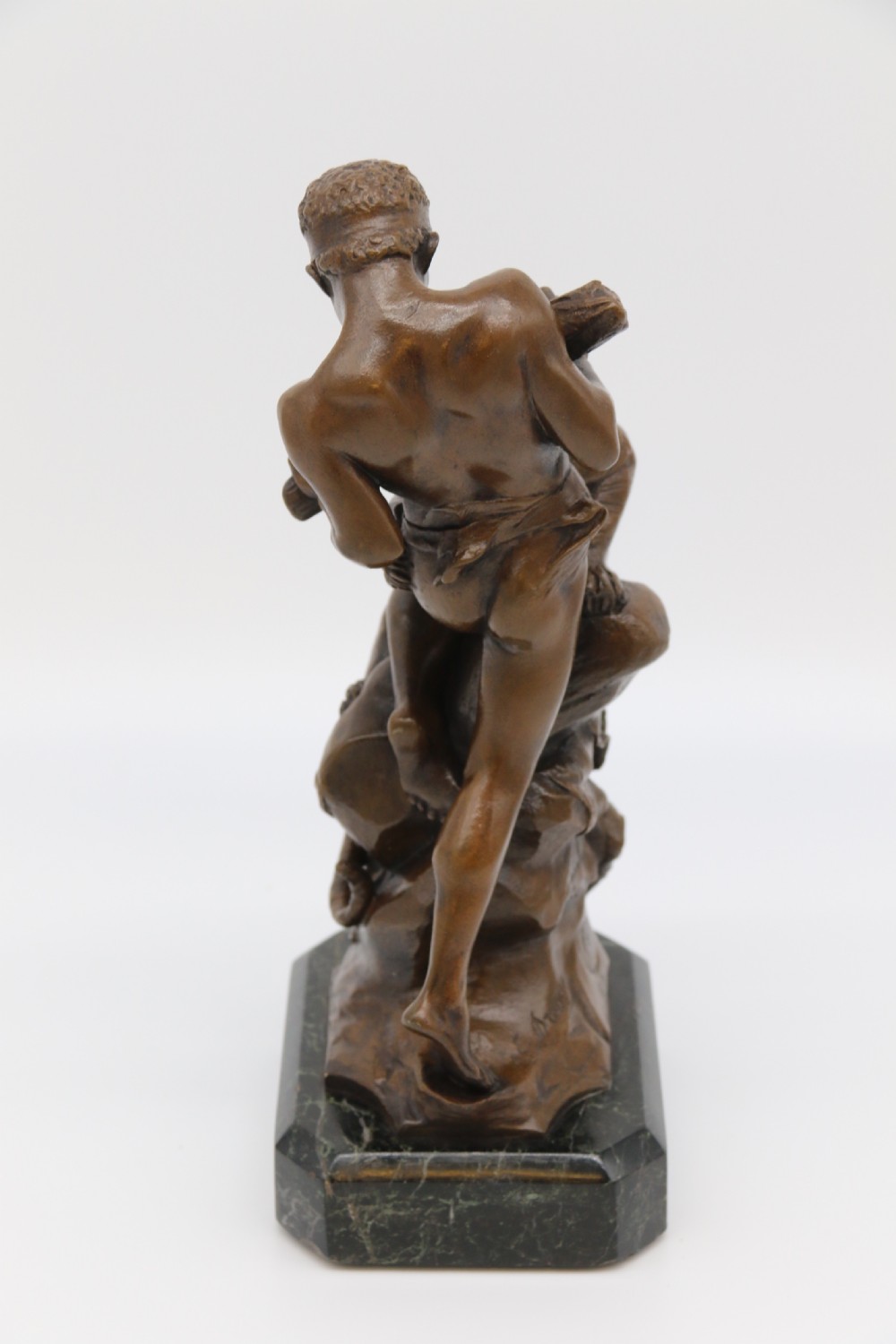 A fine late 19th century classical bronze study of a man fighting a tiger
By Edouard Drouot
 View V
