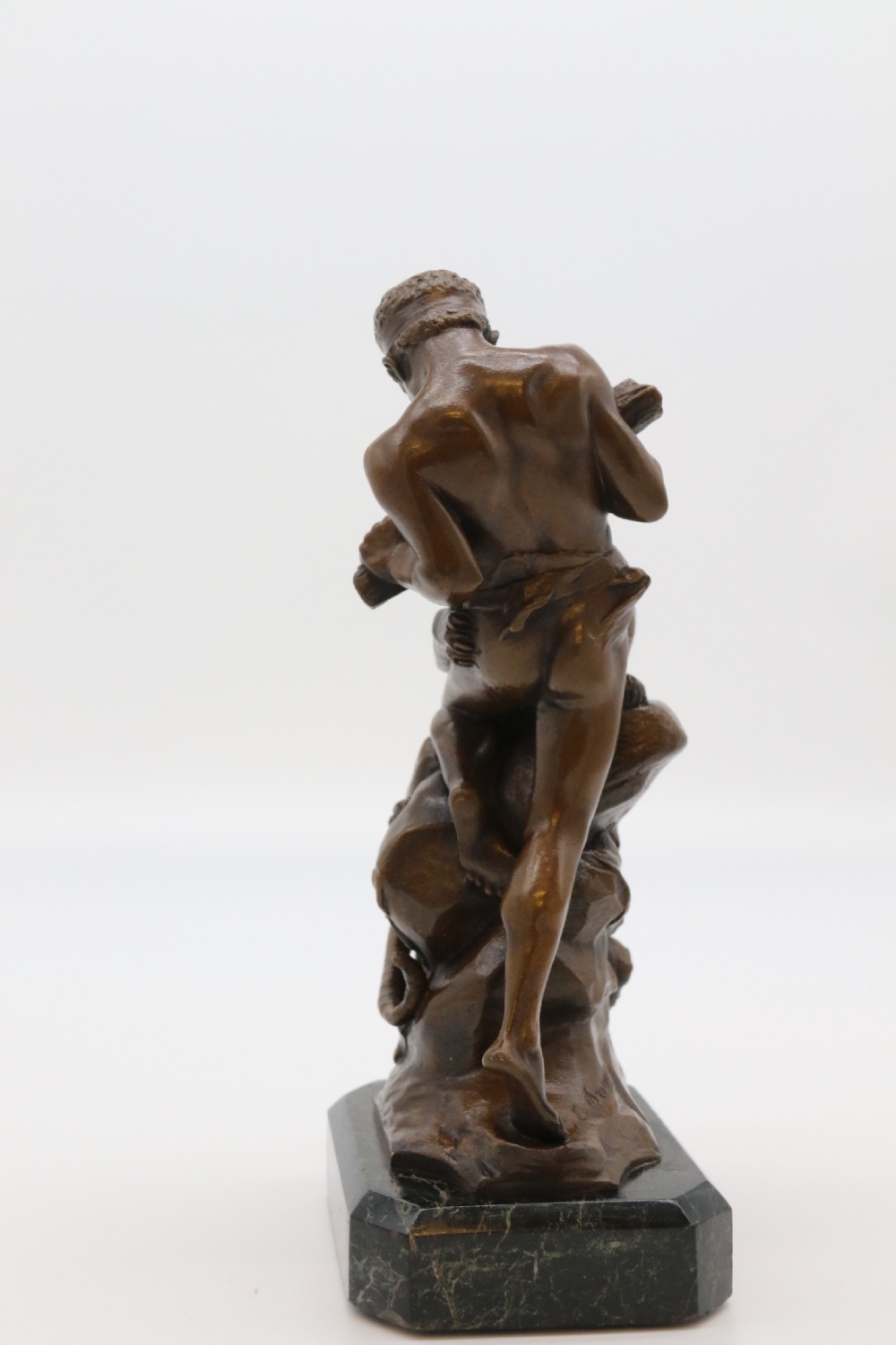 A fine late 19th century classical bronze study of a man fighting a tiger
By Edouard Drouot
 View XXIV