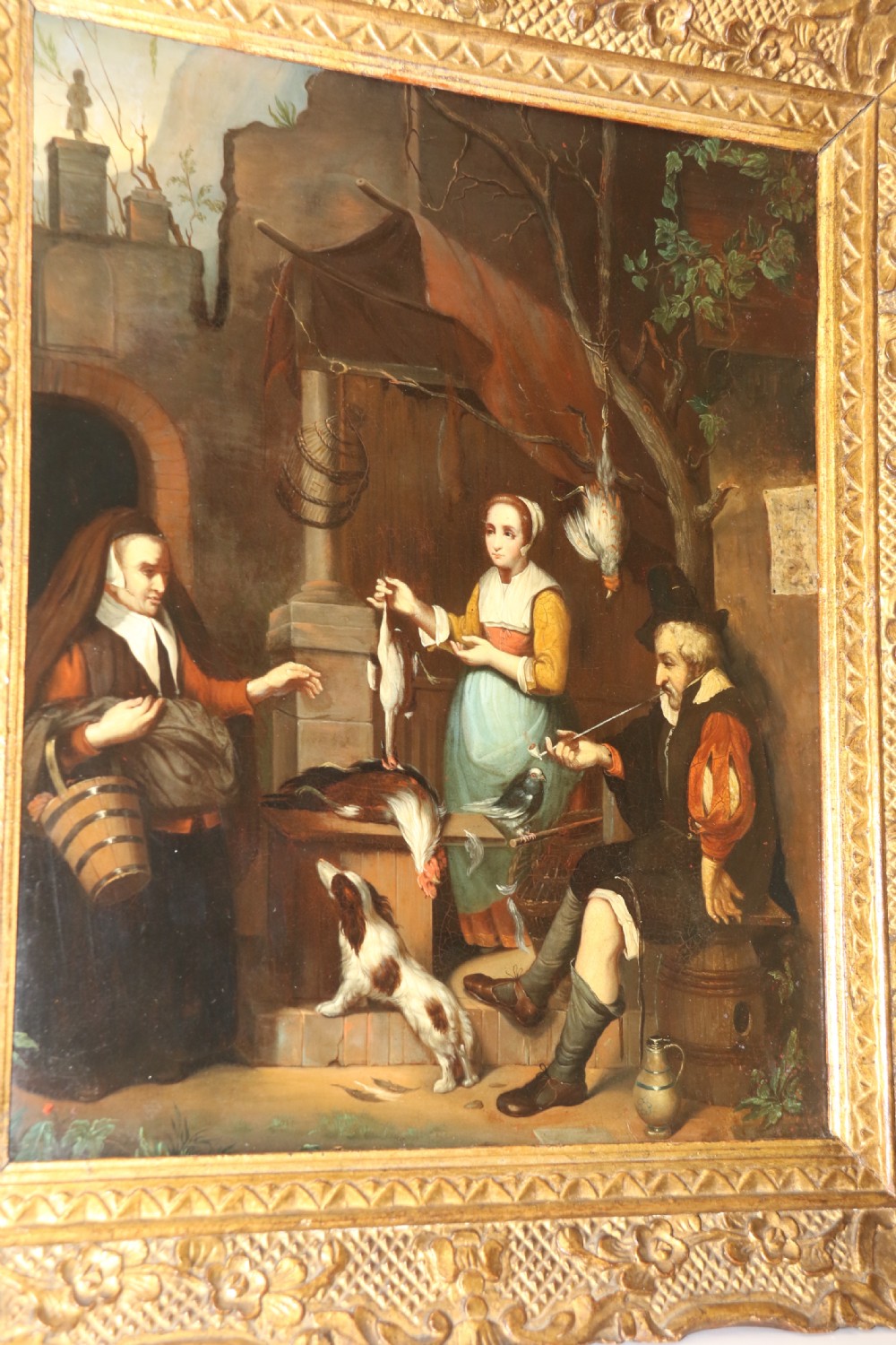 A fine 19th Century Dutch school oil painting. View III