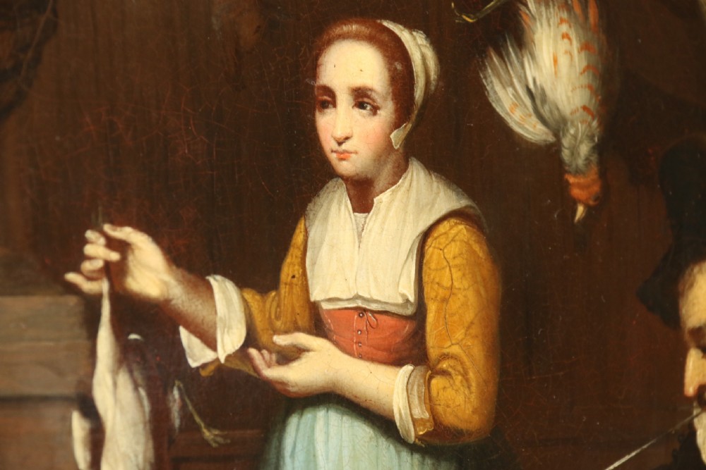 A fine 19th Century Dutch school oil painting. View V