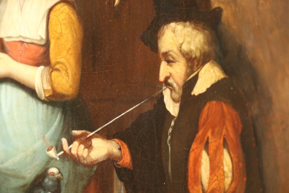 A fine 19th Century Dutch school oil painting. View VI