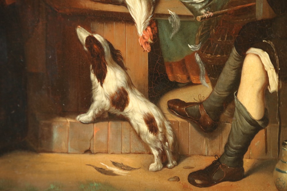 A fine 19th Century Dutch school oil painting. View VII