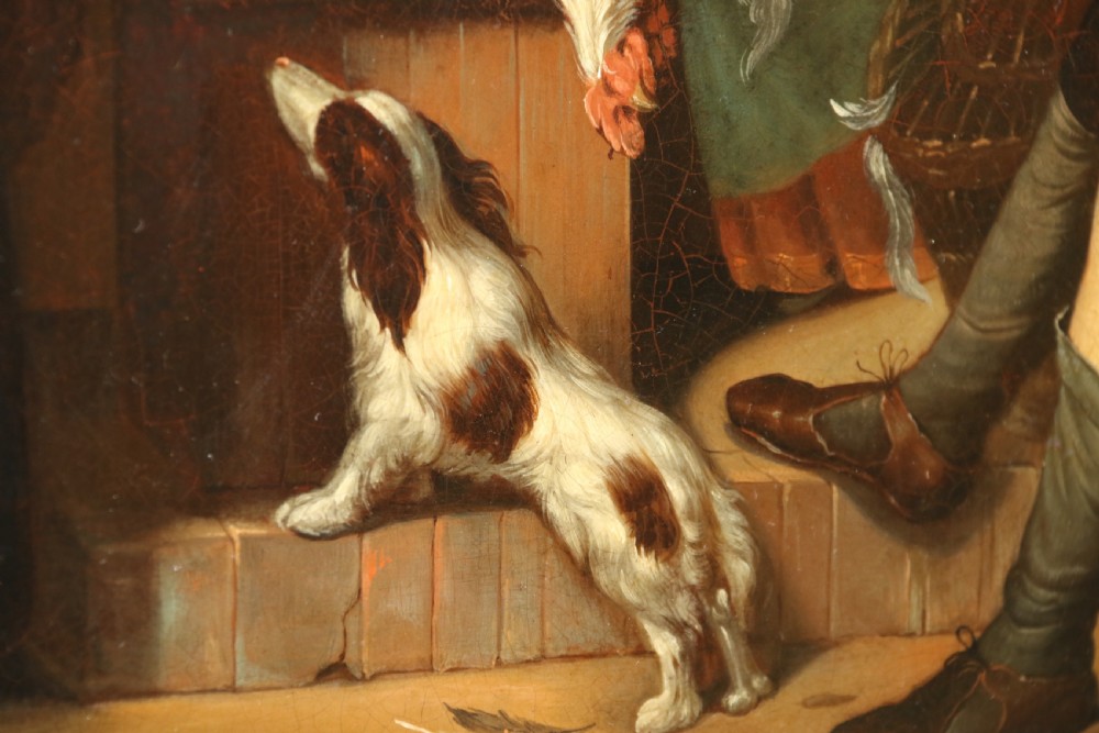 A fine 19th Century Dutch school oil painting. View VIII