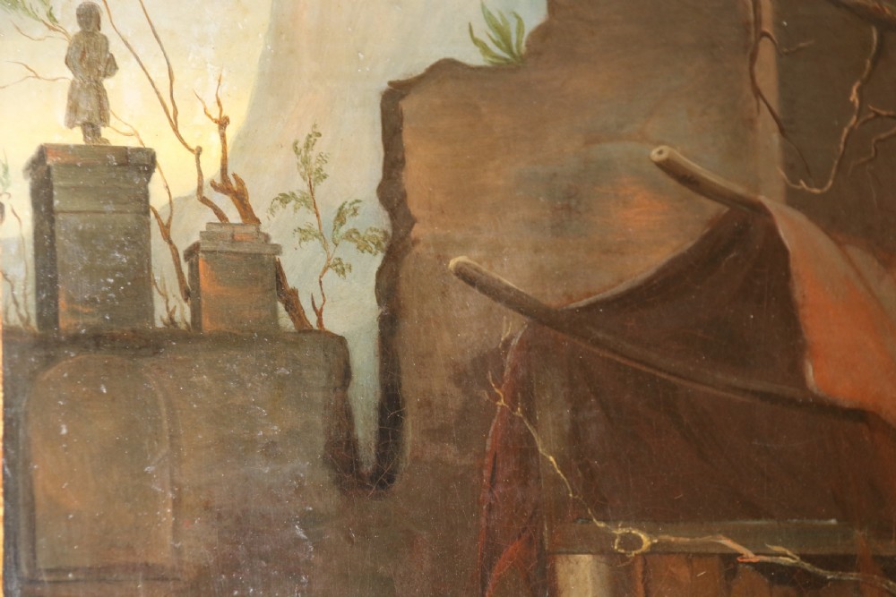 A fine 19th Century Dutch school oil painting. View IX
