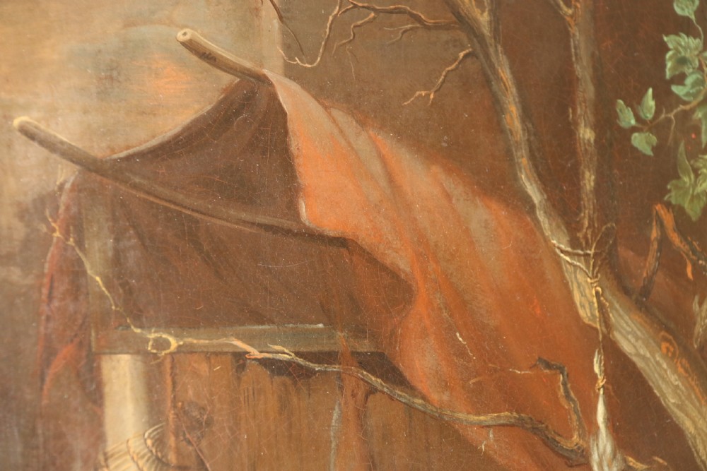 A fine 19th Century Dutch school oil painting. View X