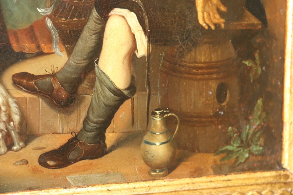 A fine 19th Century Dutch school oil painting. View XI