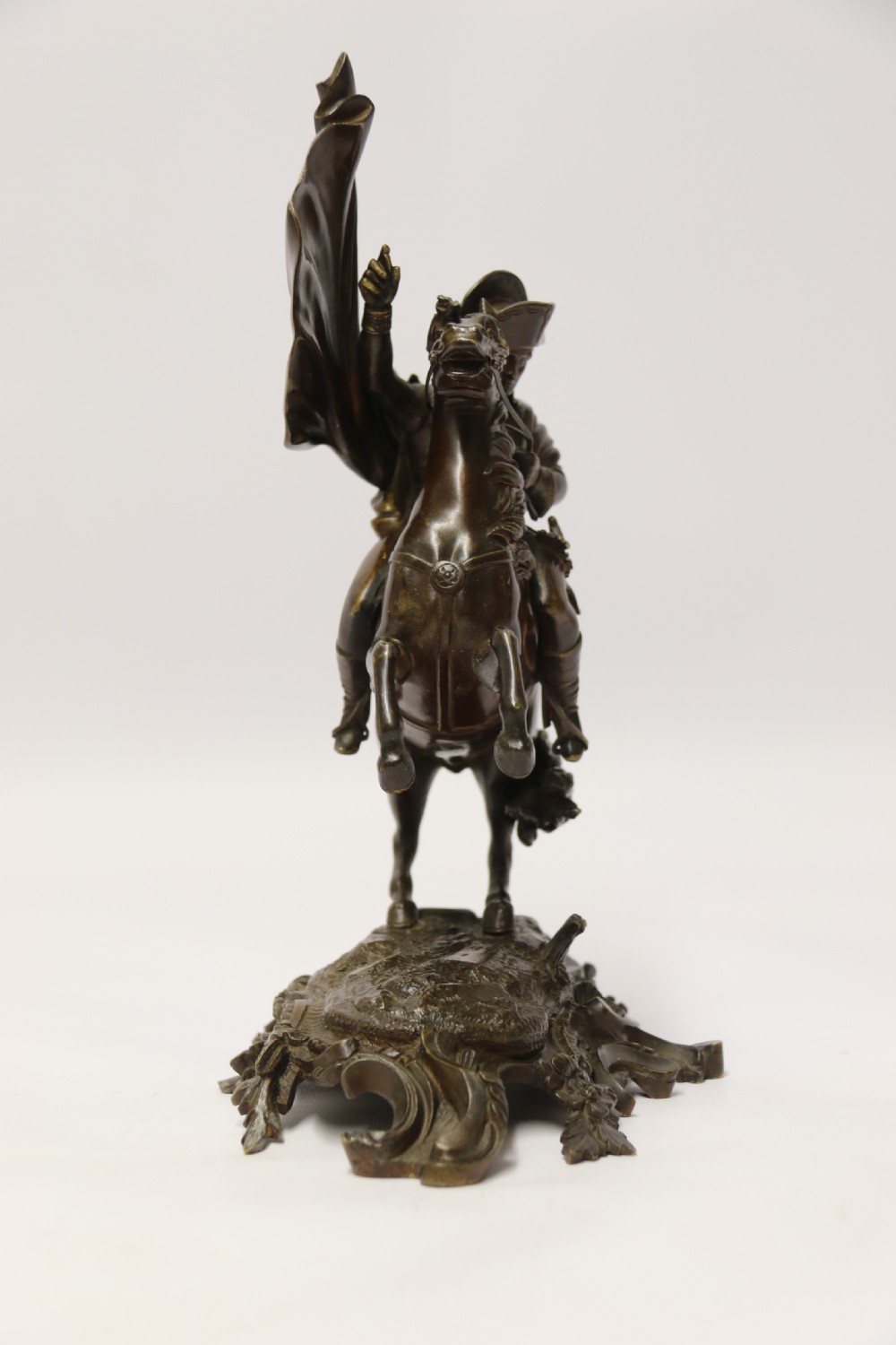 A fine 19th century bronze study of Napoleon on horseback View V