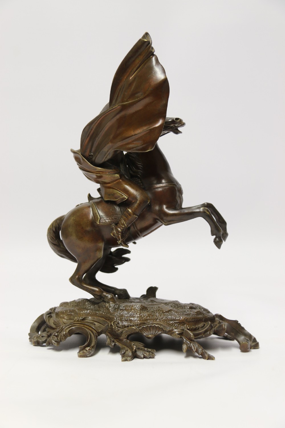 A fine 19th century bronze study of Napoleon on horseback View VI
