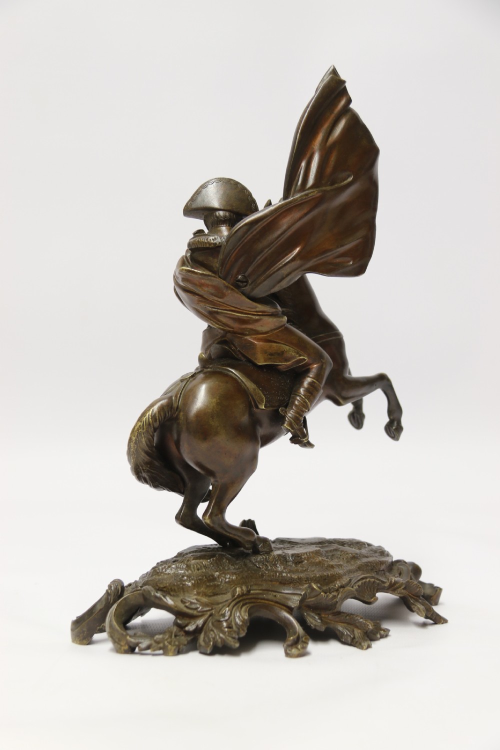 A fine 19th century bronze study of Napoleon on horseback View VII