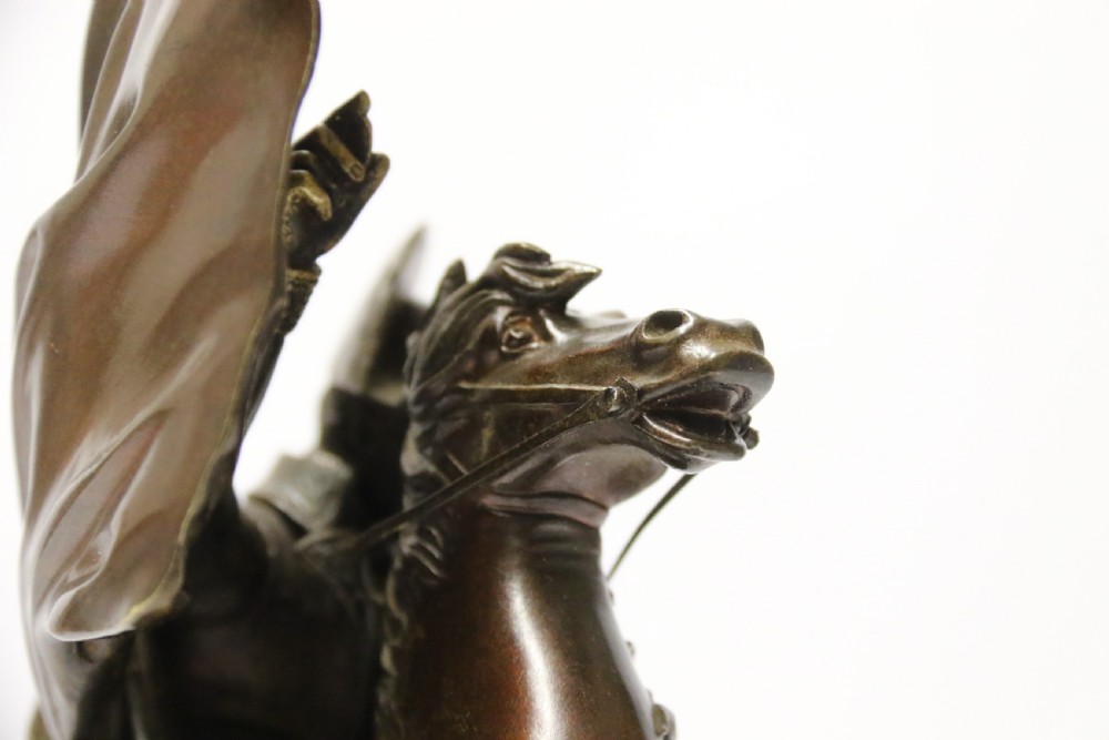 A fine 19th century bronze study of Napoleon on horseback View XIII