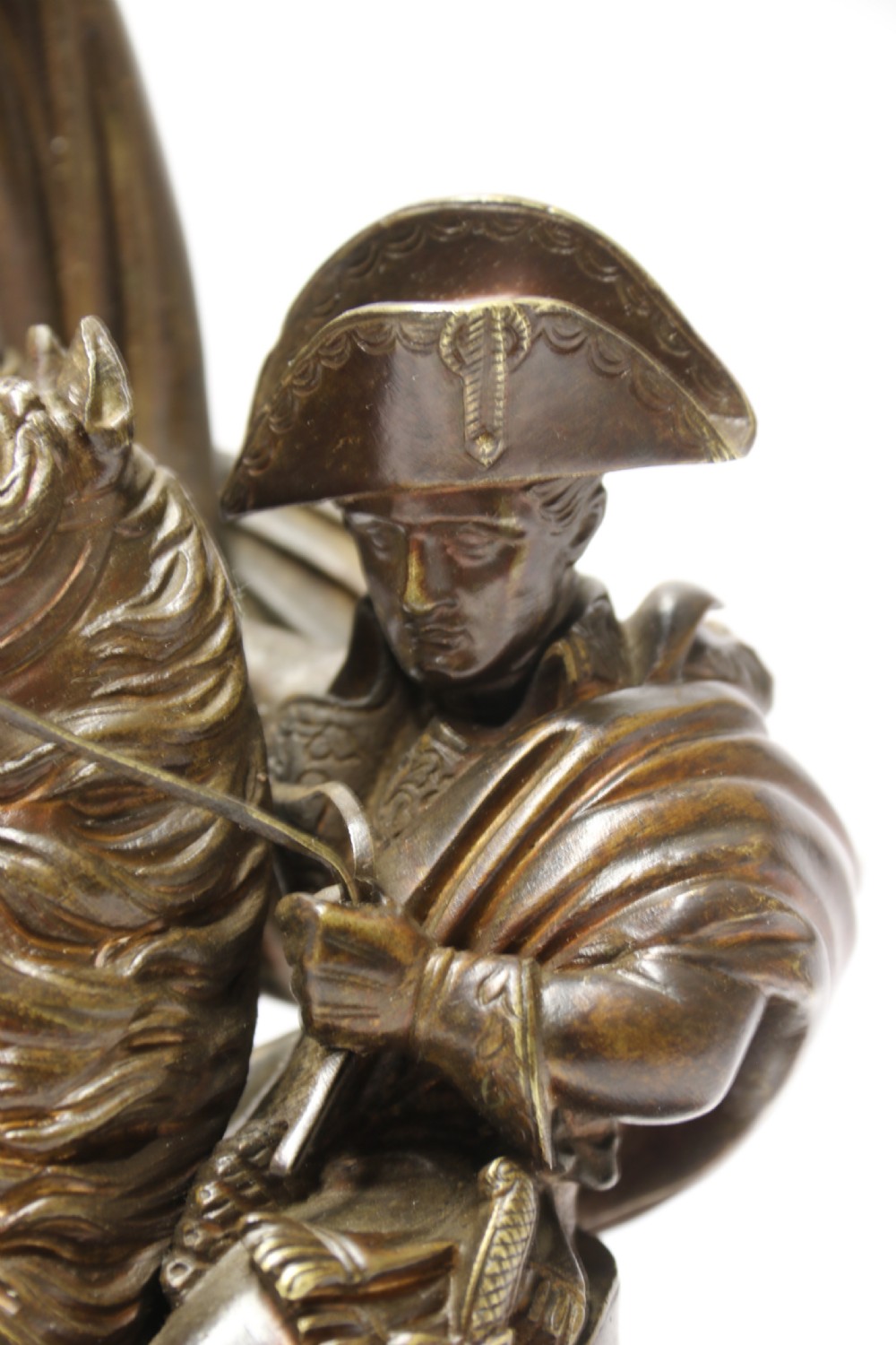 A fine 19th century bronze study of Napoleon on horseback View XVIII