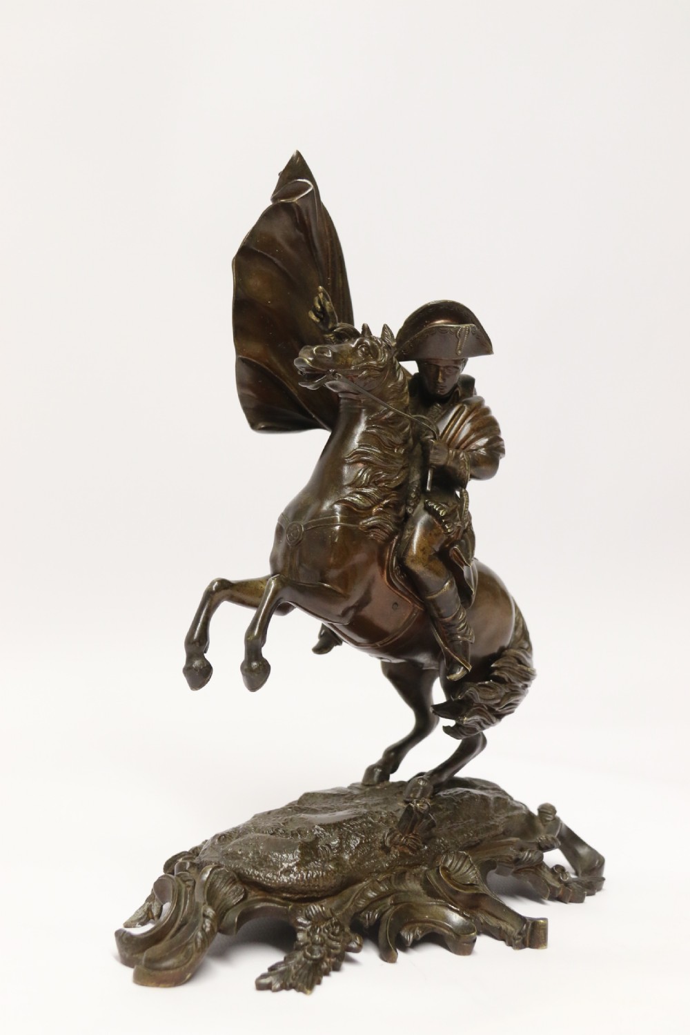 A fine 19th century bronze study of Napoleon on horseback View XXI