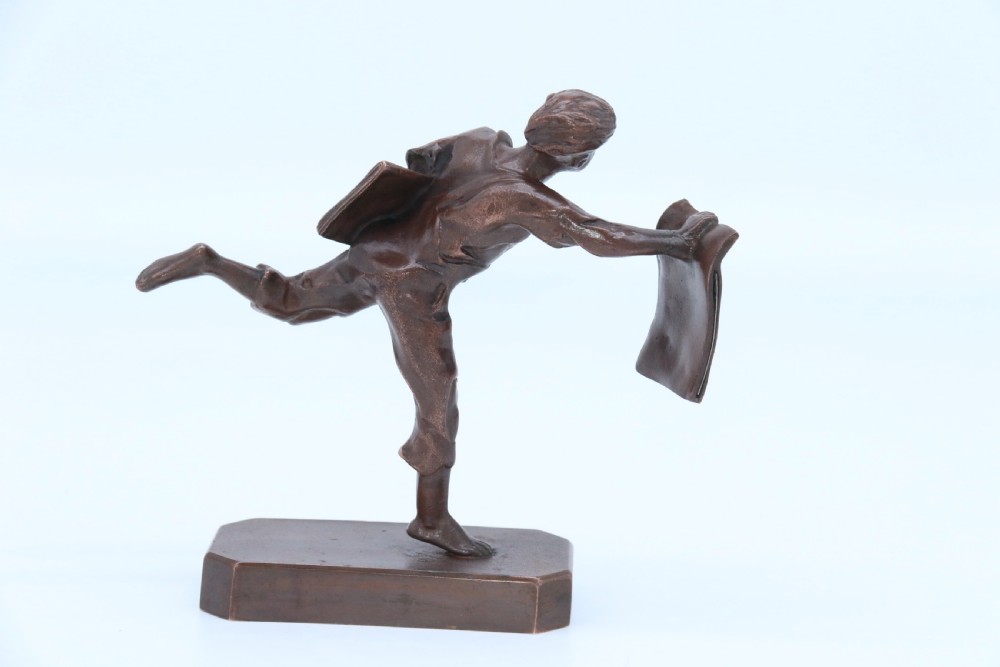 A rare 1930’s bronze political figure from the Stroud by-election from 1931 View VI