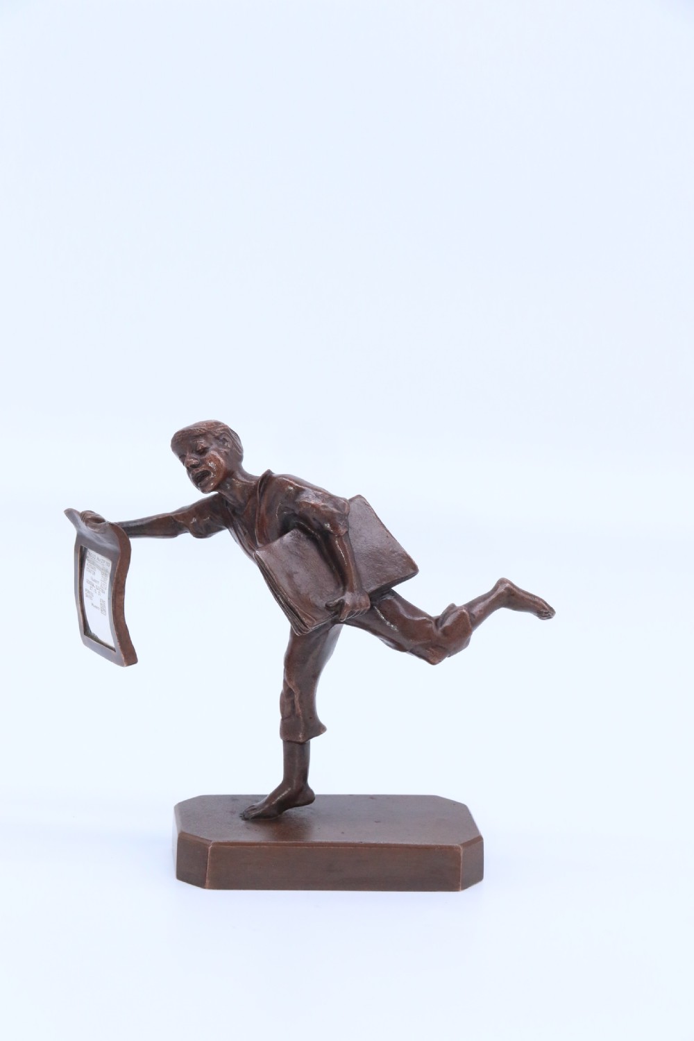 A rare 1930’s bronze political figure from the Stroud by-election from 1931 View XI