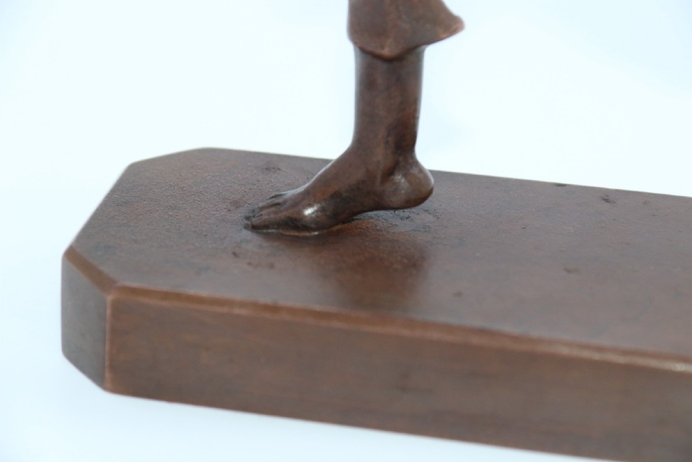 A rare 1930’s bronze political figure from the Stroud by-election from 1931 View XVII