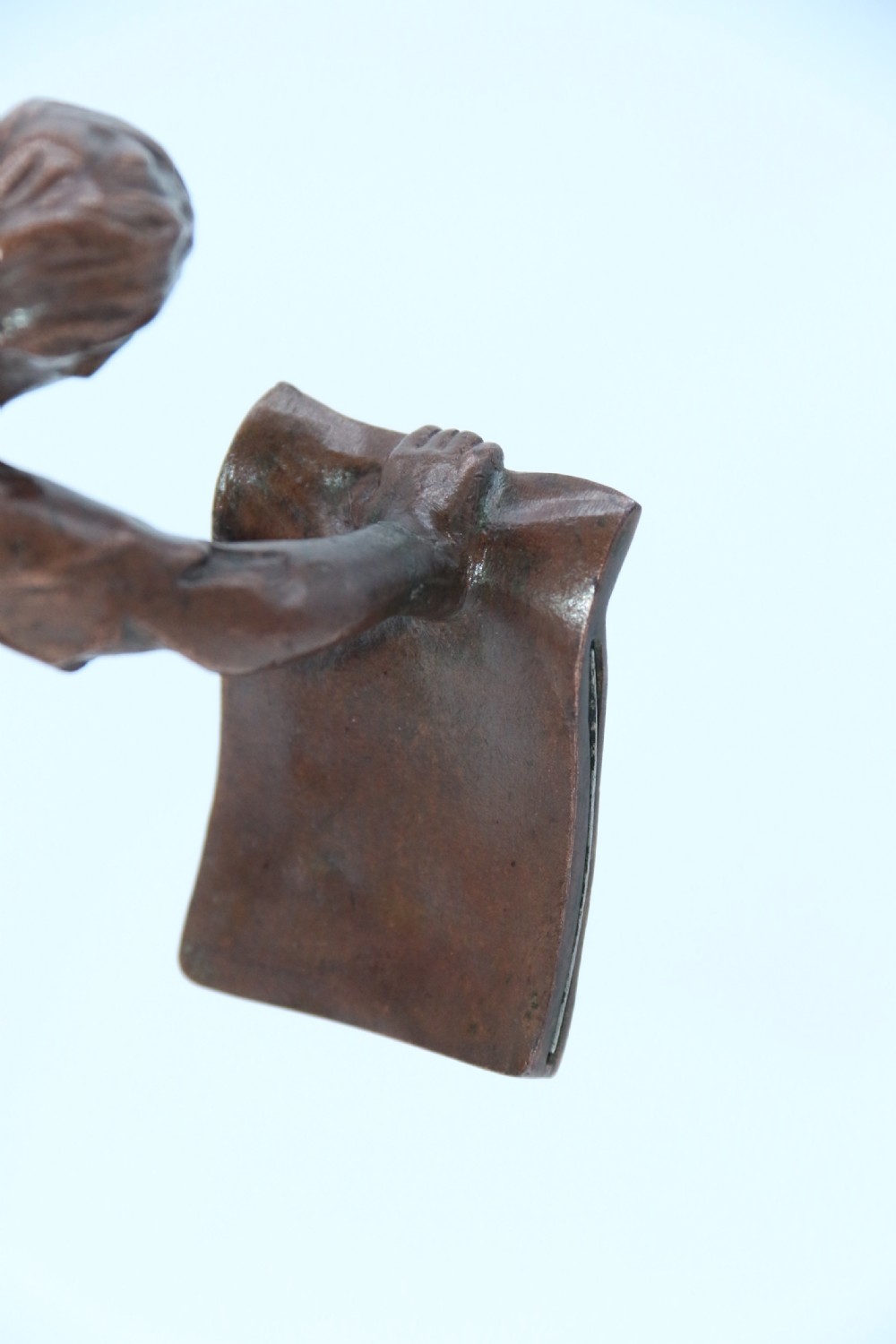 A rare 1930’s bronze political figure from the Stroud by-election from 1931 View XIX