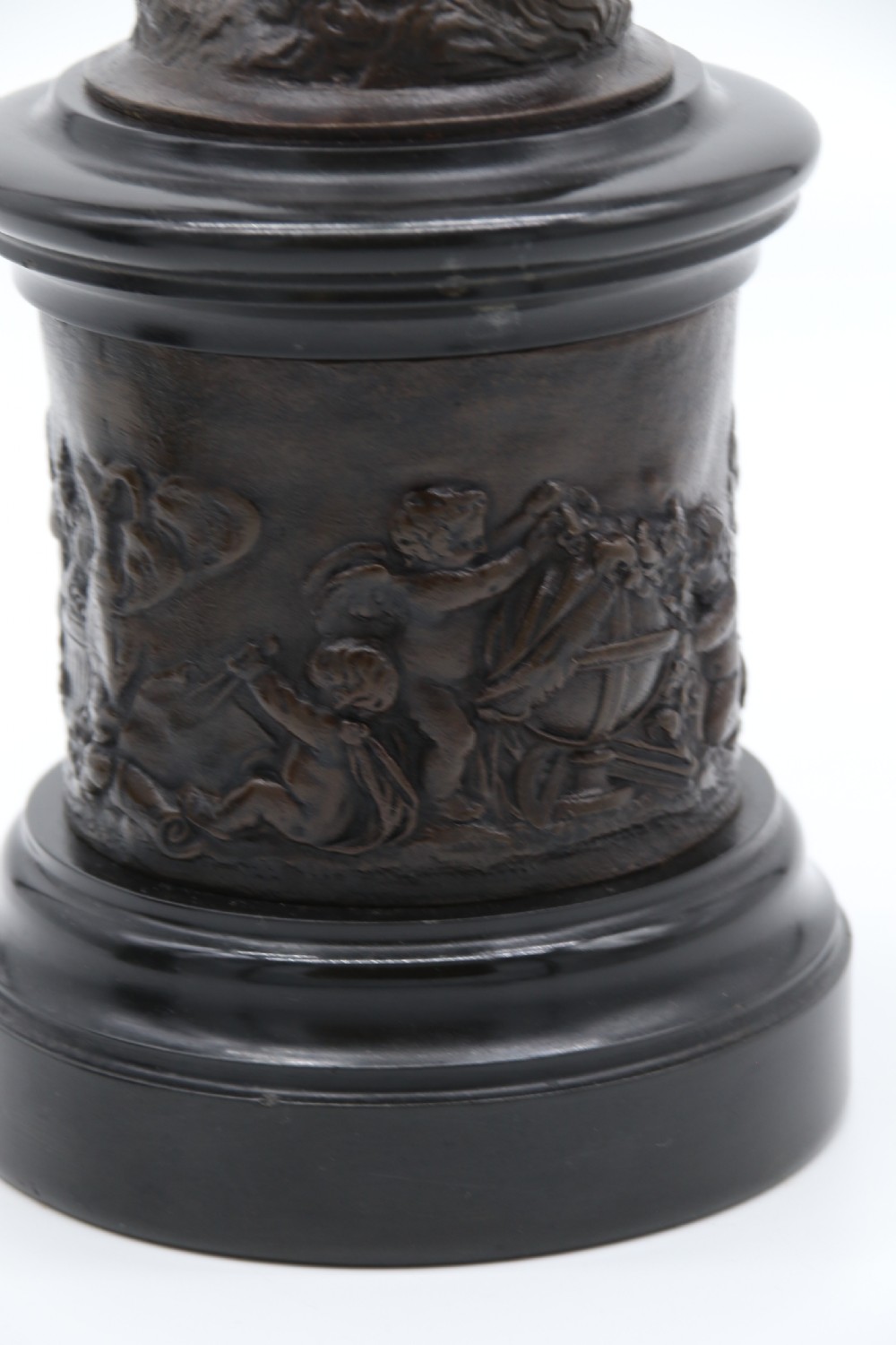 A fine pair of 19th C Grand Tour classical bronze figures of Mercury and Fortuna View XXIV