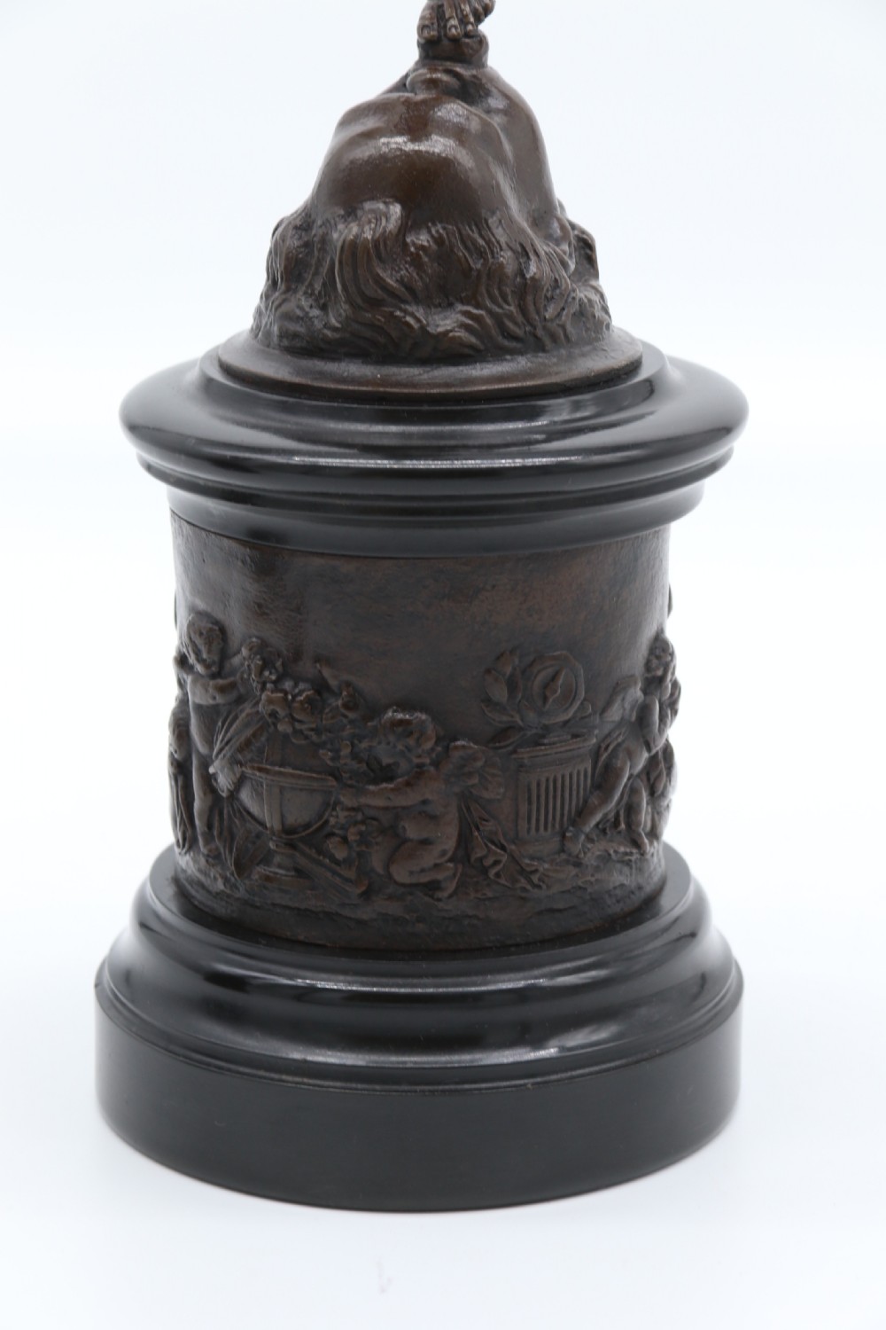 A fine pair of 19th C Grand Tour classical bronze figures of Mercury and Fortuna View XXV