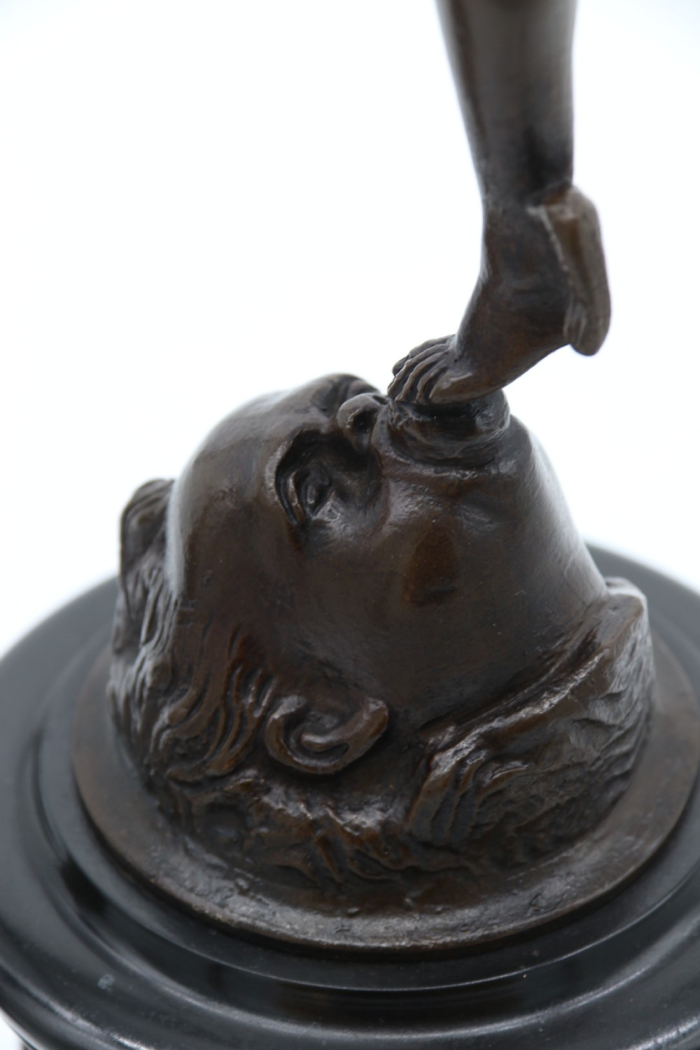 A fine pair of 19th C Grand Tour classical bronze figures of Mercury and Fortuna View XXVII