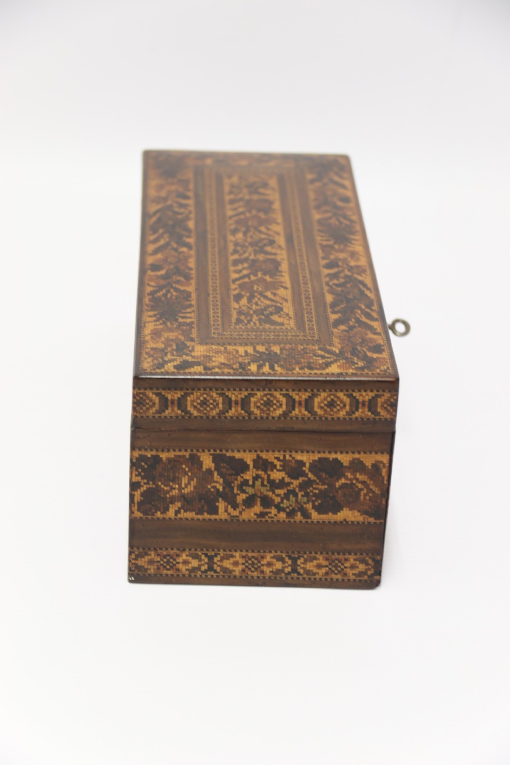 A most impressive fine 19th Tunbridge ware box, English C1860  View XI