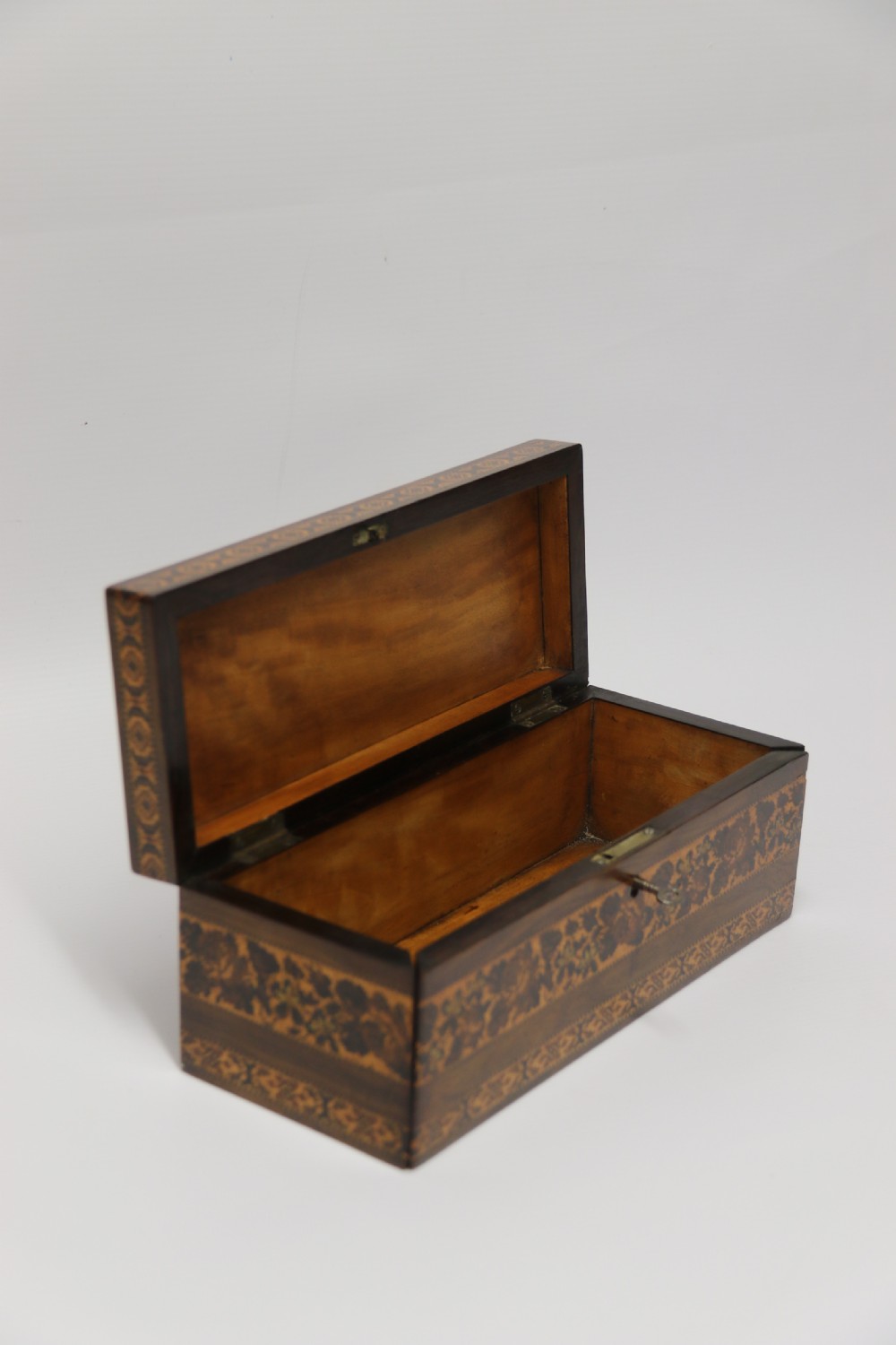 A most impressive fine 19th Tunbridge ware box, English C1860  View XVI
