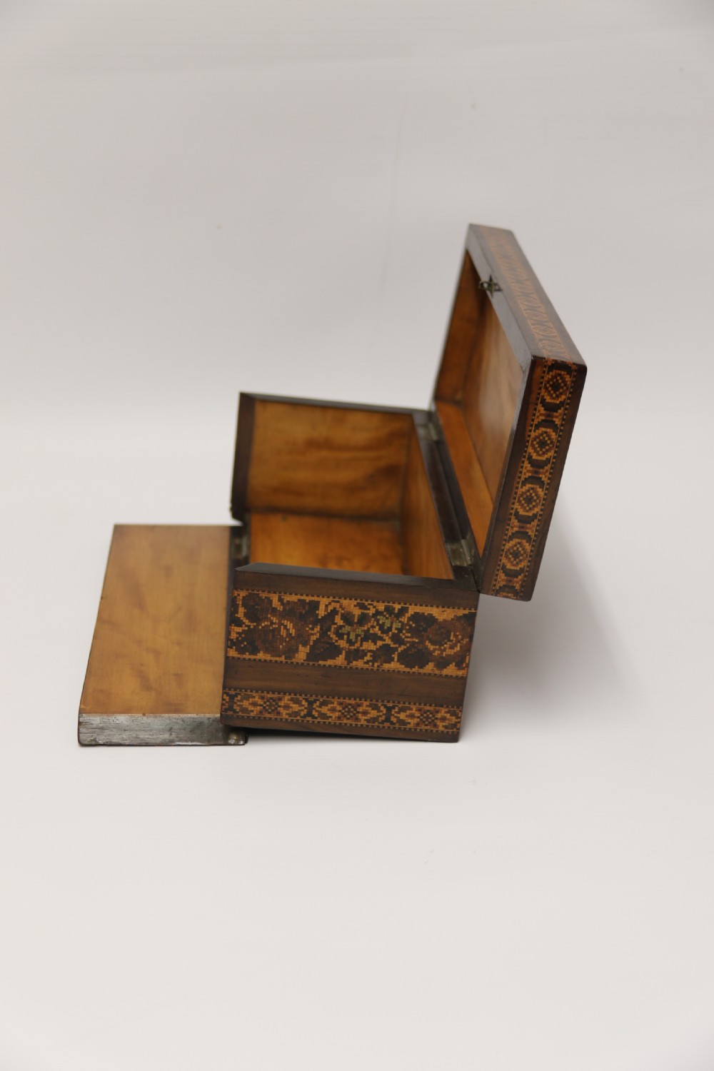 A most impressive fine 19th Tunbridge ware box, English C1860  View XX