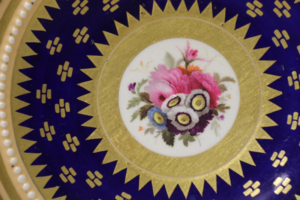 A superb early 19th C English porcelain  cabinet cup and saucer  View III