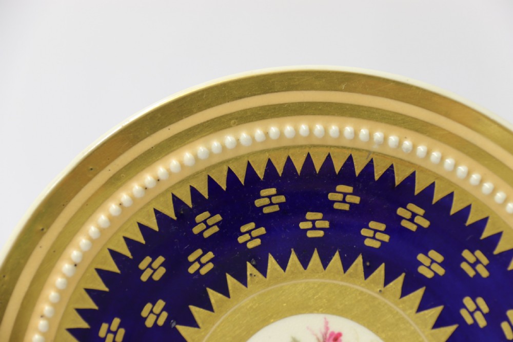 A superb early 19th C English porcelain  cabinet cup and saucer  View XVII