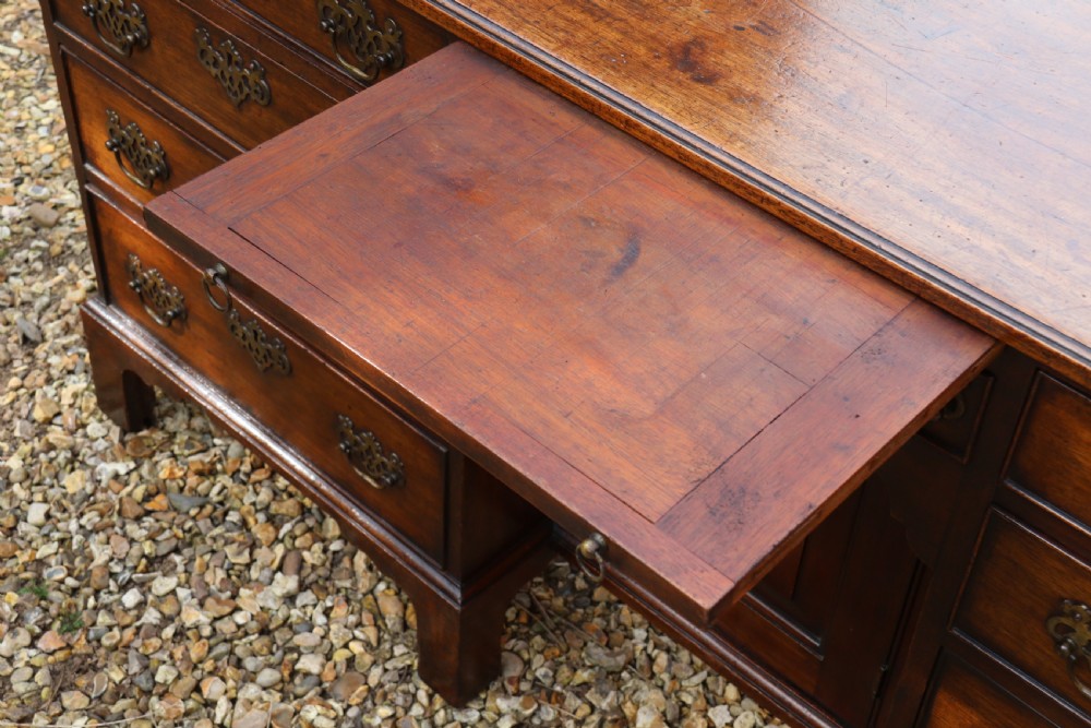 A rare Irish 18th century mahogany library cabinet of very small proportions View II