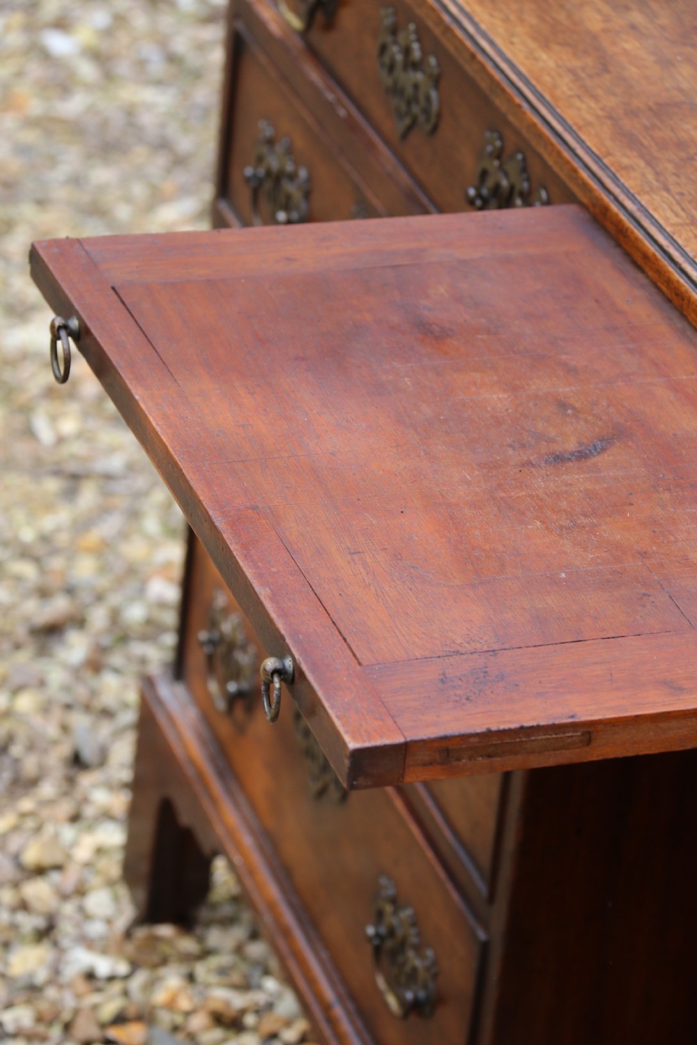 A rare Irish 18th century mahogany library cabinet of very small proportions View III