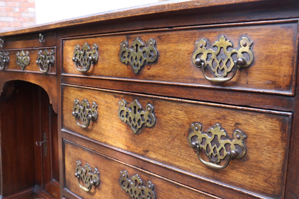 A rare Irish 18th century mahogany library cabinet of very small proportions View IV