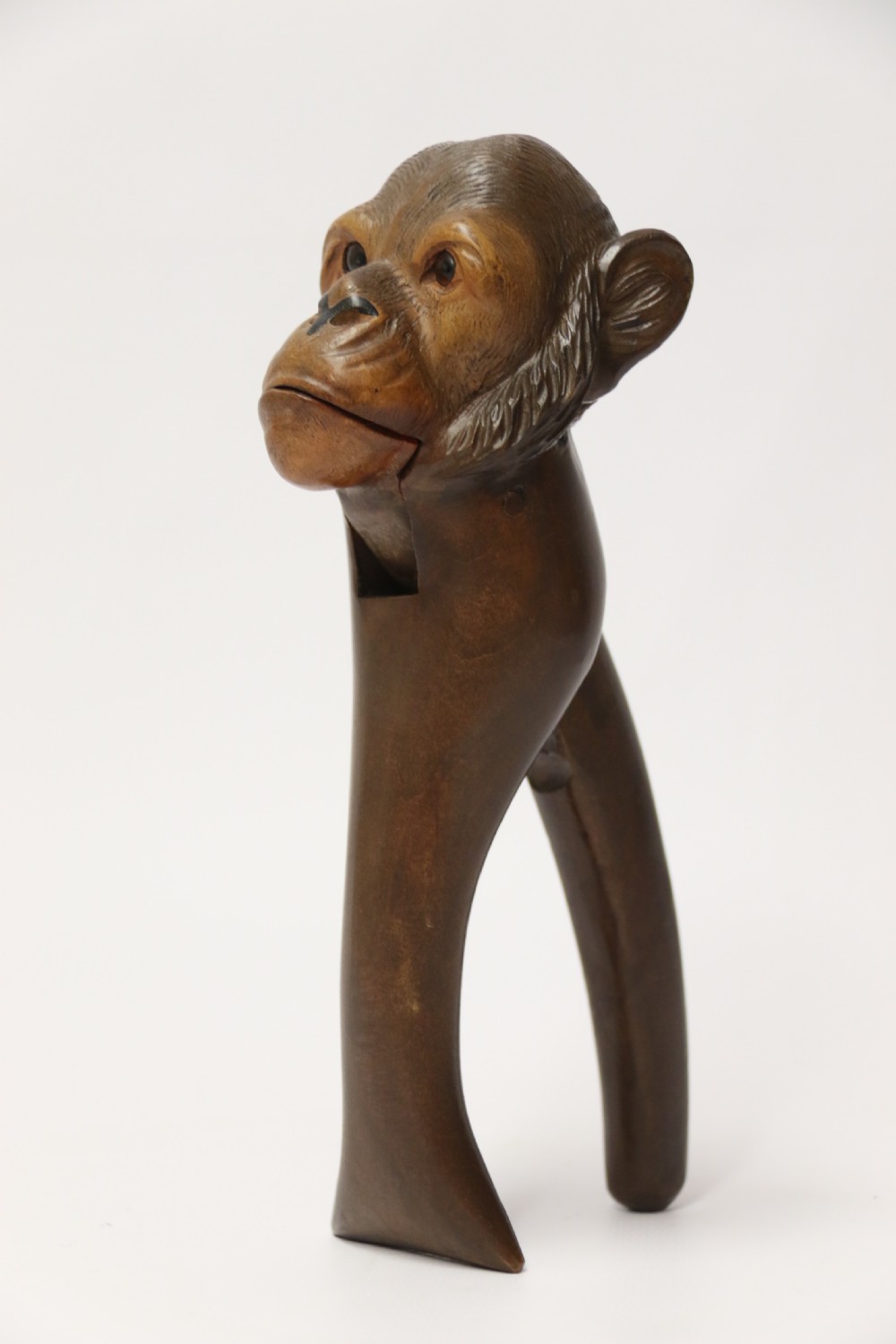 19th century Black Forest nutcracker in the form of a monkey View II