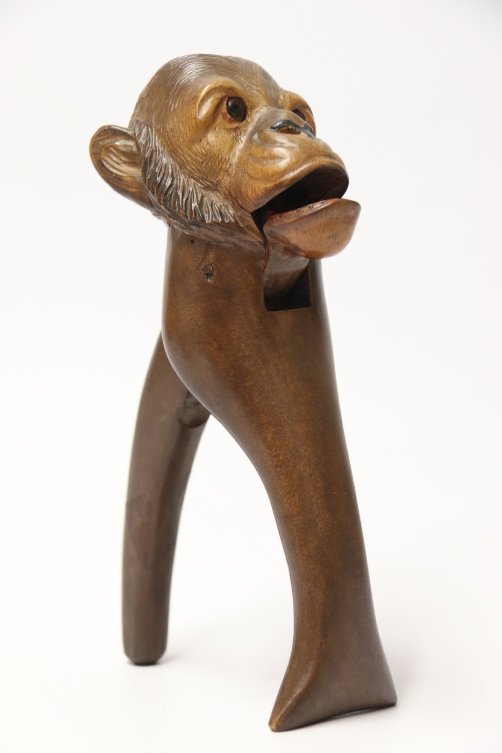 19th century Black Forest nutcracker in the form of a monkey View V