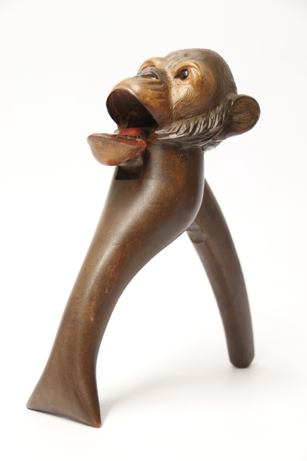 19th century Black Forest nutcracker in the form of a monkey View VII