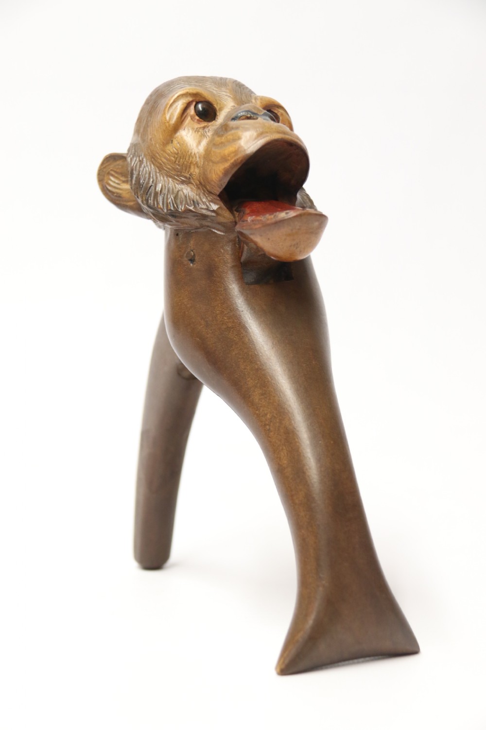 19th century Black Forest nutcracker in the form of a monkey View VIII