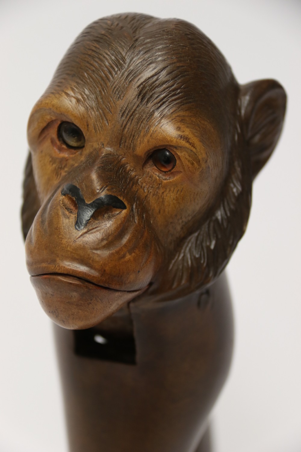 19th century Black Forest nutcracker in the form of a monkey View XI