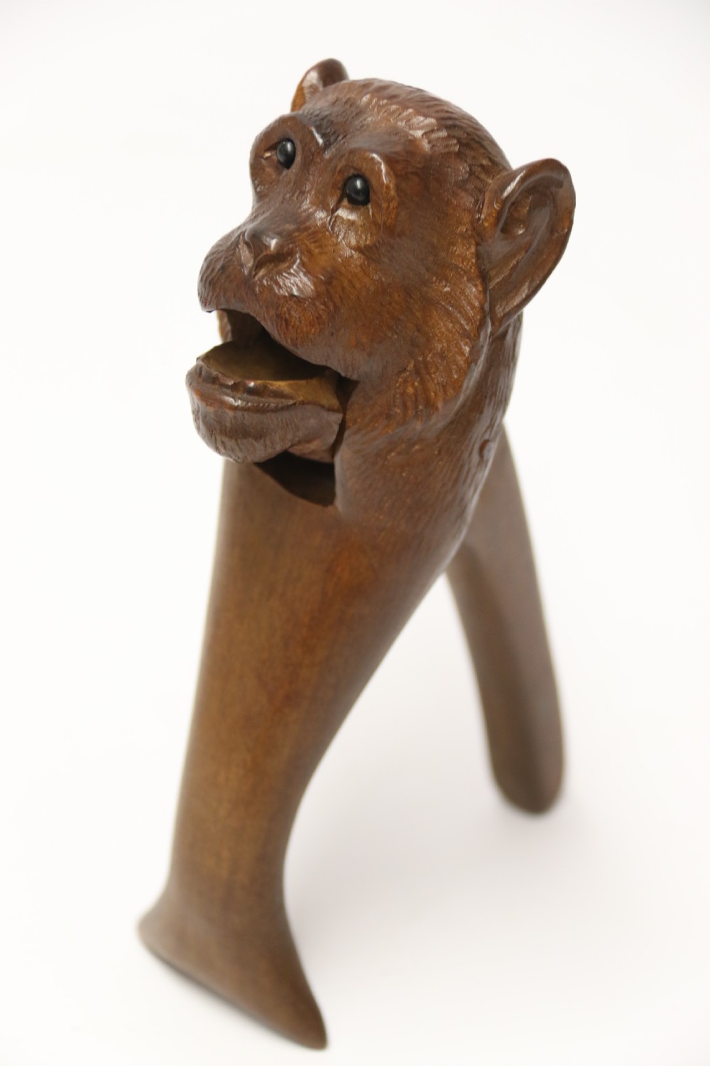 19th century Black Forest nutcracker in the form of a monkey View XXIII
