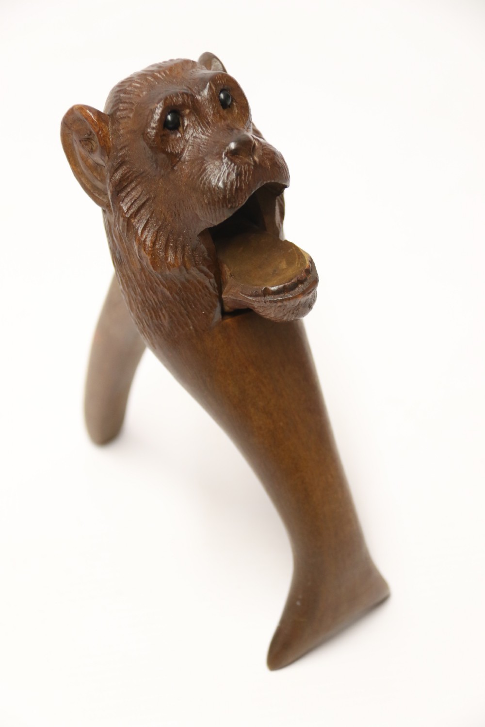 19th century Black Forest nutcracker in the form of a monkey View XXV