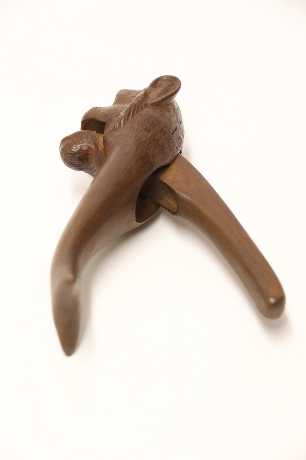 19th century Black Forest nutcracker in the form of a monkey View XXIX