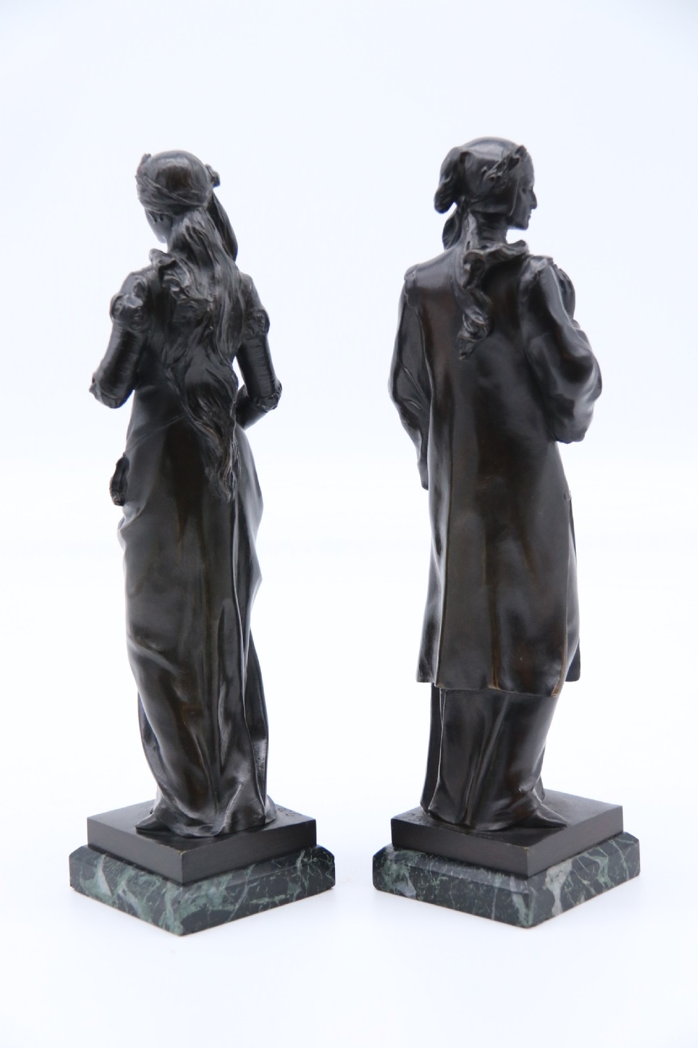 A fine pair of 19th century Renaissance style bronzes by Jean Baptiste Germain View IV