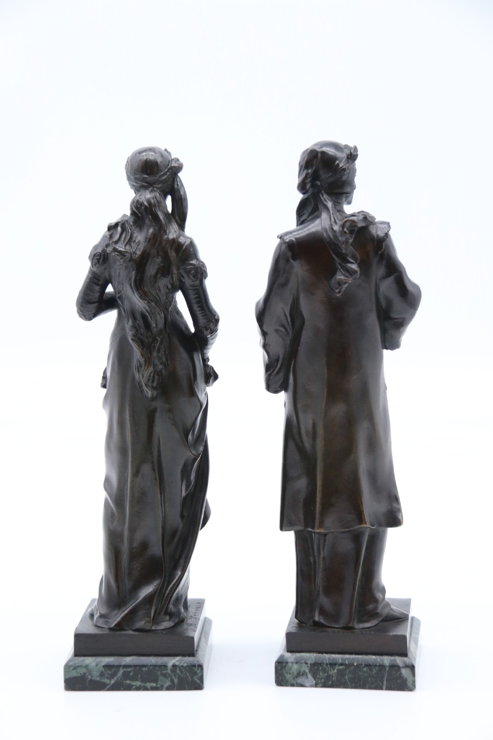 A fine pair of 19th century Renaissance style bronzes by Jean Baptiste Germain View V