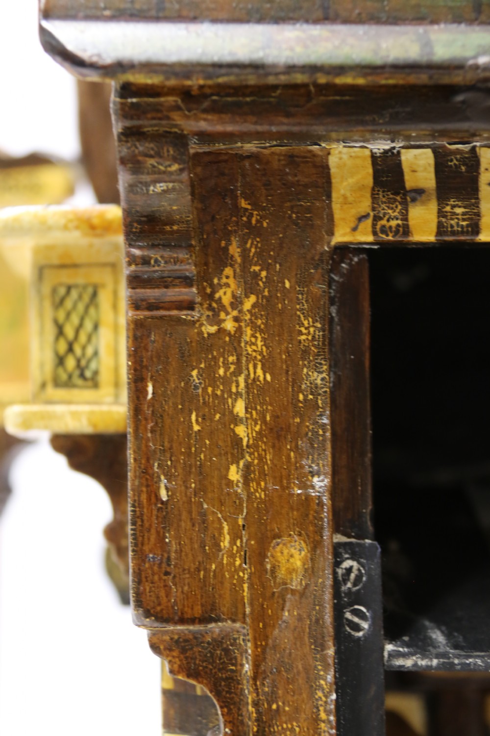 A rare folk art hotel post box in the form of a half timbered inn View XXII
