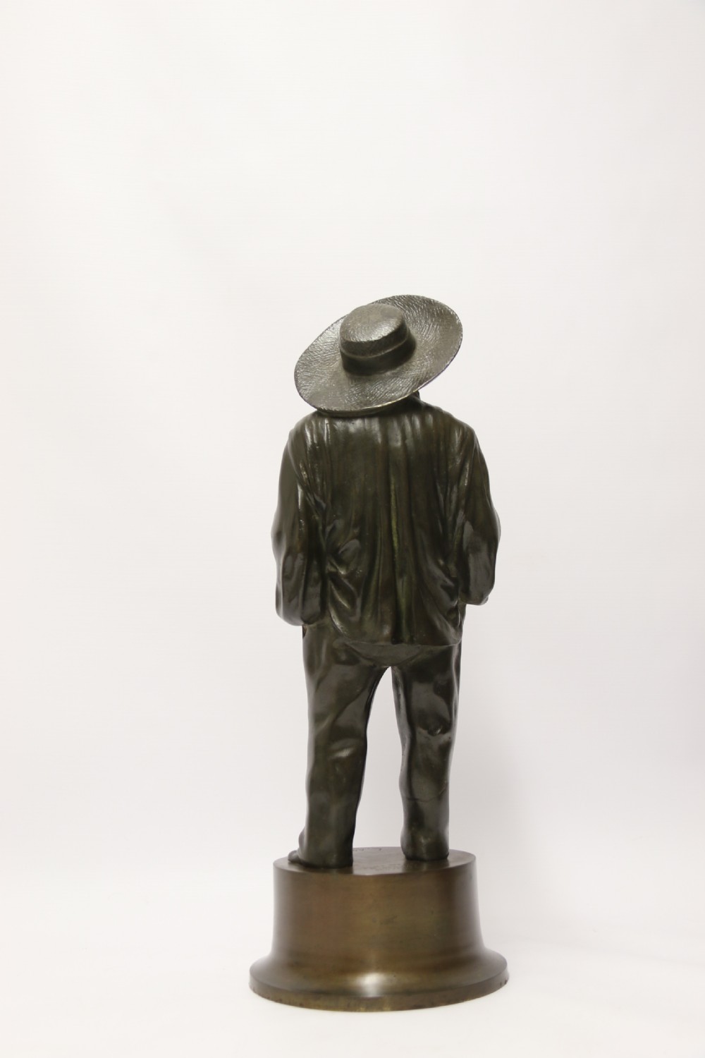 19th century French bronze sculpture, The strong man, circa 1880 View VII