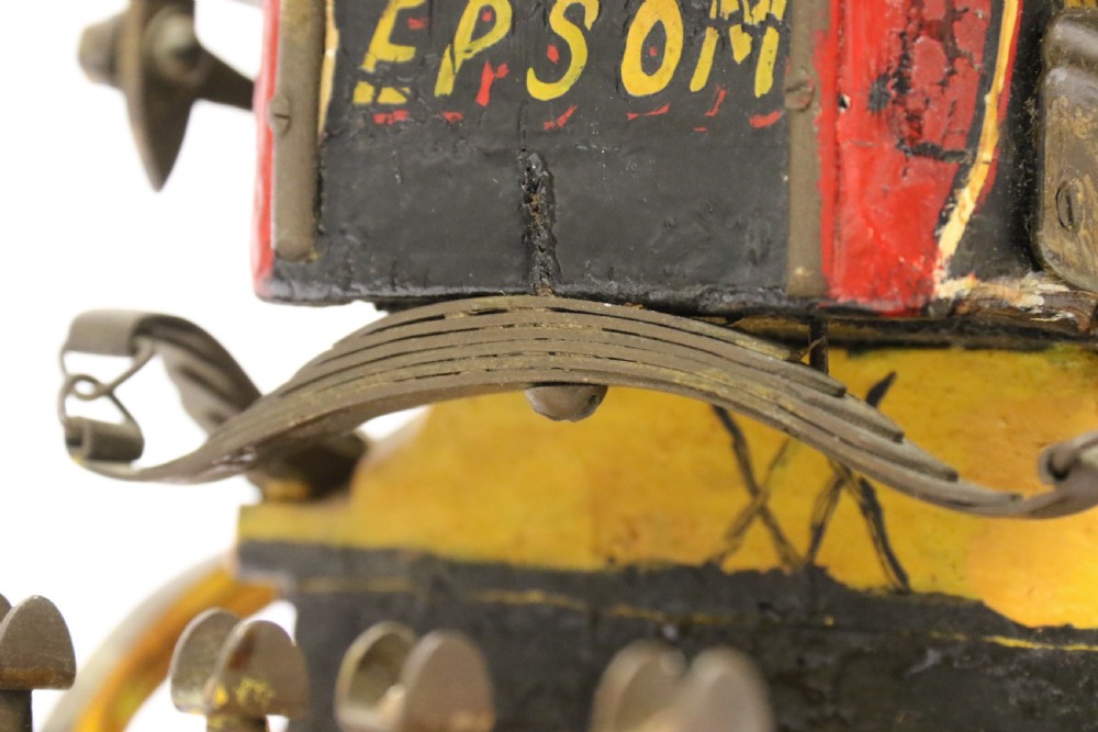A rare Edwardian model of an 18th c London to Epsom Stagecoach View XVII