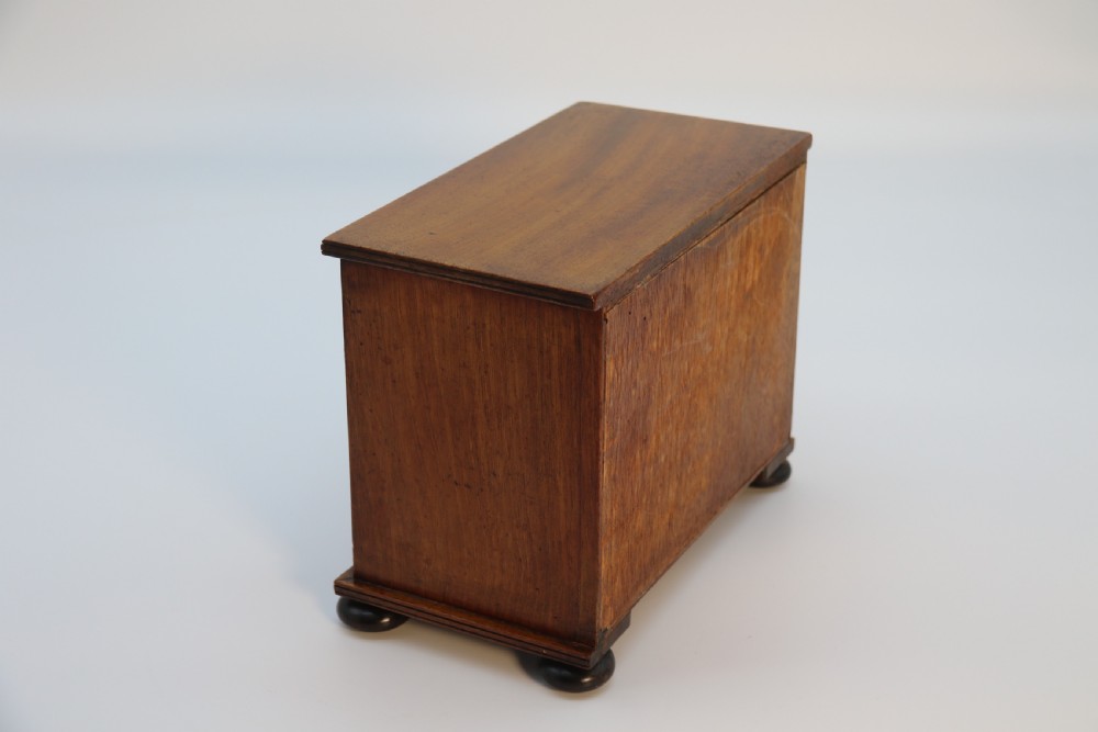 A superb mid Victorian miniature apprentice piece chest of drawers, circa 1860 View VIII
