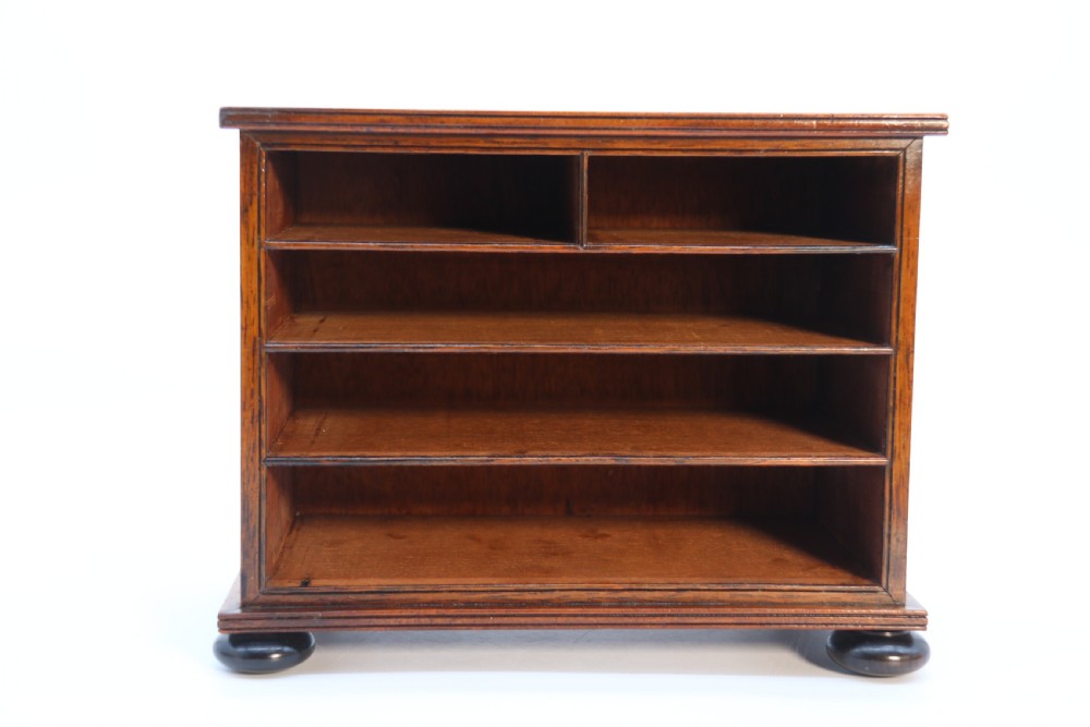 A superb mid Victorian miniature apprentice piece chest of drawers, circa 1860 View XVIII