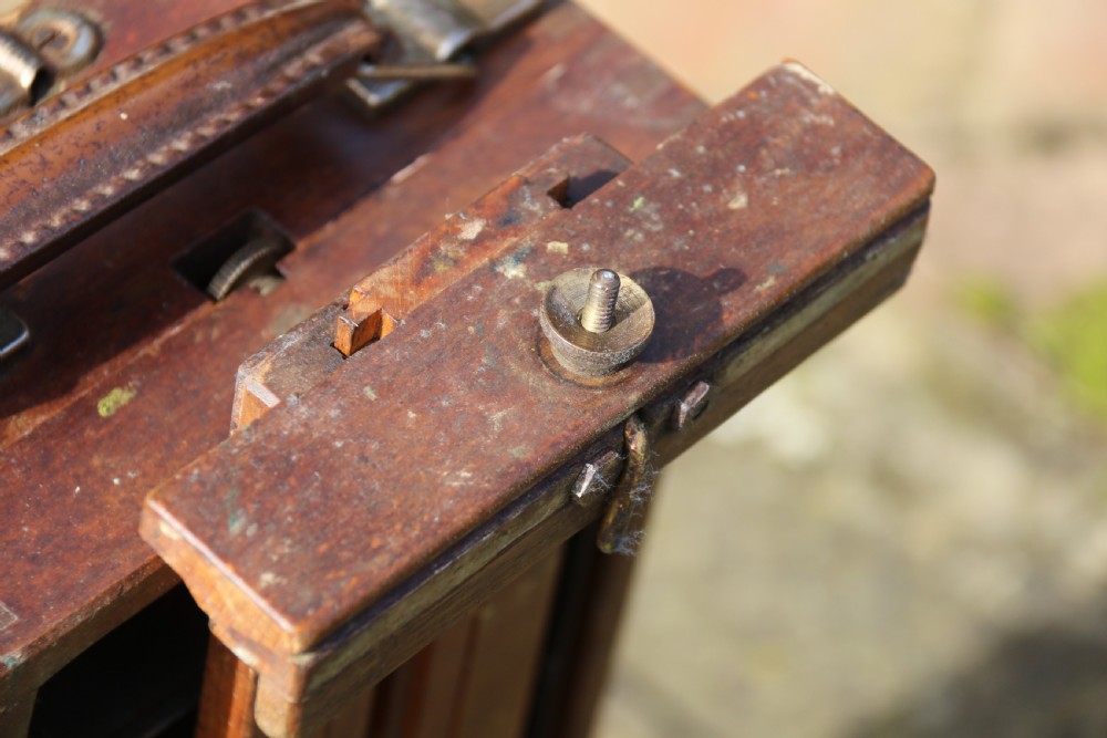 An early 20th century metamorphic artist's folding easel circa 1920 View V